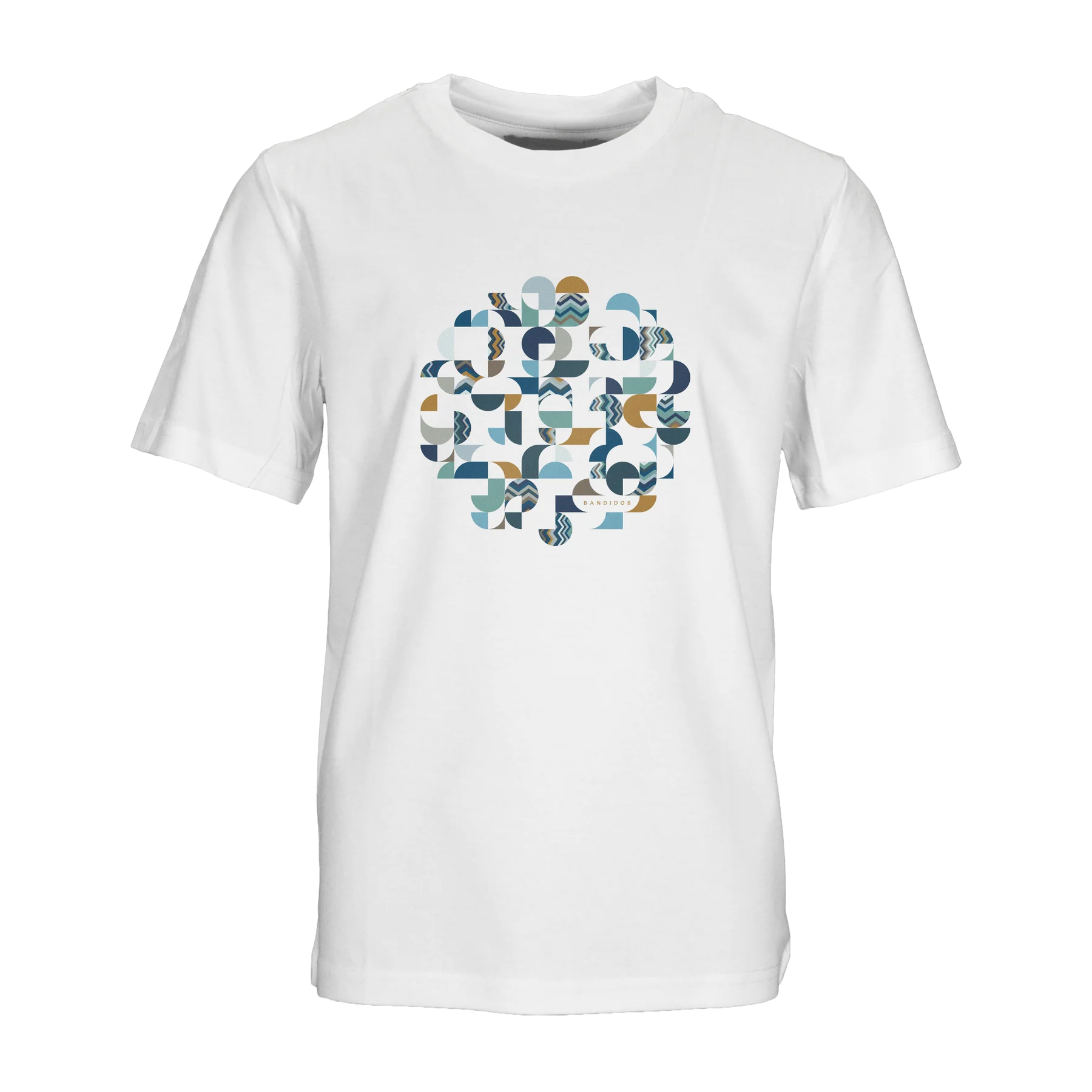 Moda Bandidos Geo Zig T-Shirt - White